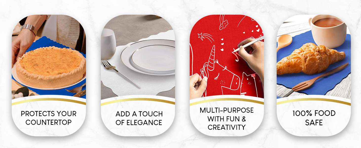 multi purpose paper placemats