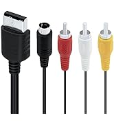 Mcbazel S AV S Video RCA Audio Video Cable for Sega Dreamcast