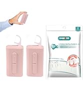Dental Floss Picks 2 Case-120 Count Superfine Toothpicks Sticks Flossers-Adults Probtable Dental ...