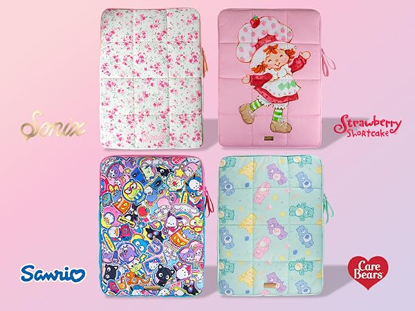 Puffy Laptop sleeve variations