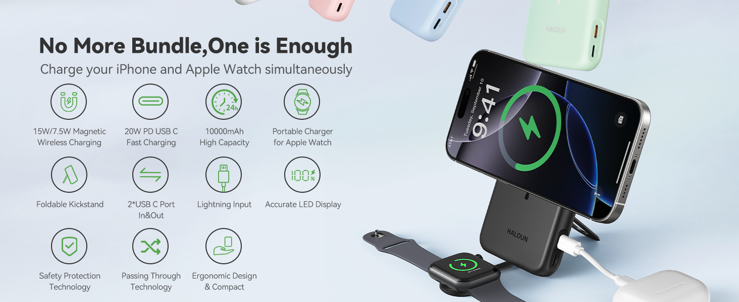 HALOUN MAGNETIC PORTABLE CHARGER-2