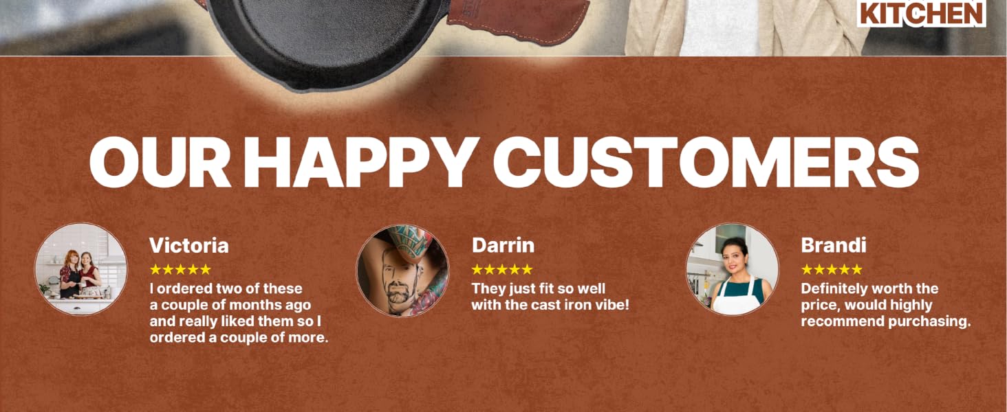 Happy customers