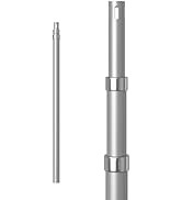 Qoolfoto 4.5-10ft Adjustable Upright Pipe and Drape for Backdrop Stand