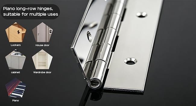 Heavy Duty Stainless Steel Piano Hinge