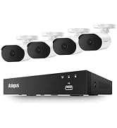 Anlapus 3K Lite 8CH Wired Security Camera System, Audio Recording, Human Vehicle Detection, Night...