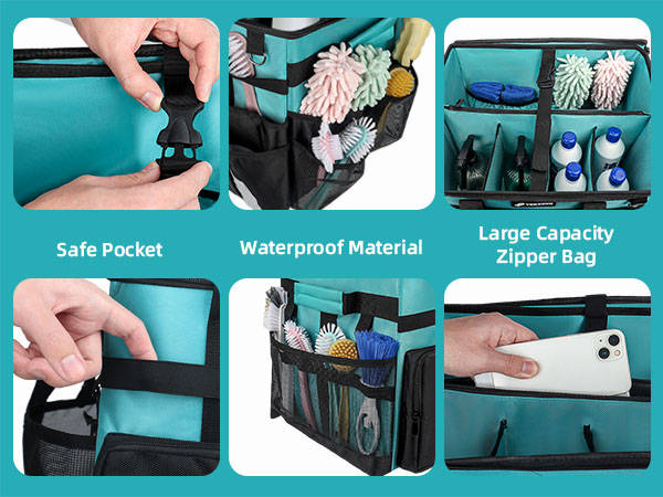 rolling cleaning caddy