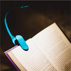 Book light, LED, battery powered, clip-on, reading light, booklight
