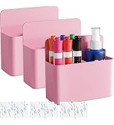 First-zgel 3 Pcs Magnetic Pen Holder, Magnetic Dry Erase Marker Holder, Wall Marker Pencil Holder...