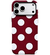 Reezaddin Big Polka Dot Phone Case for iPhone 17 Pro Max 6.9in,Magnetic Cute Fashion Timeless Des...