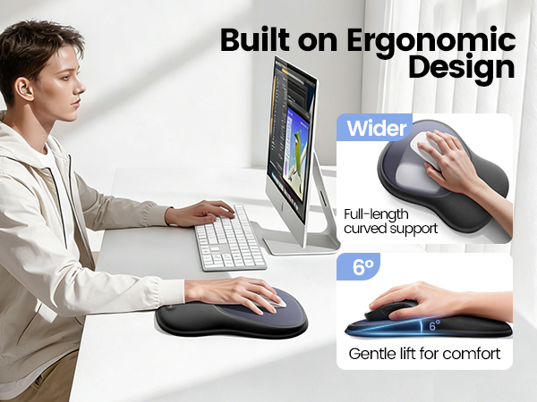 mouse pad wrist support