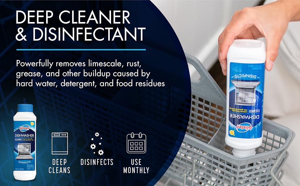 Deep Clean Glisen Dishwasher