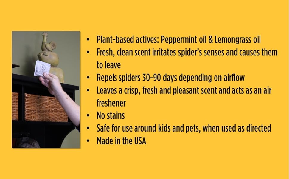 GG Spider Repellent Pouches