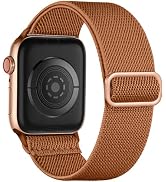 Maledan Stretchy Solo Loop Compatible with Apple Watch Band 44mm 40mm 45mm 41mm 38mm 49mm 42mm Wo...