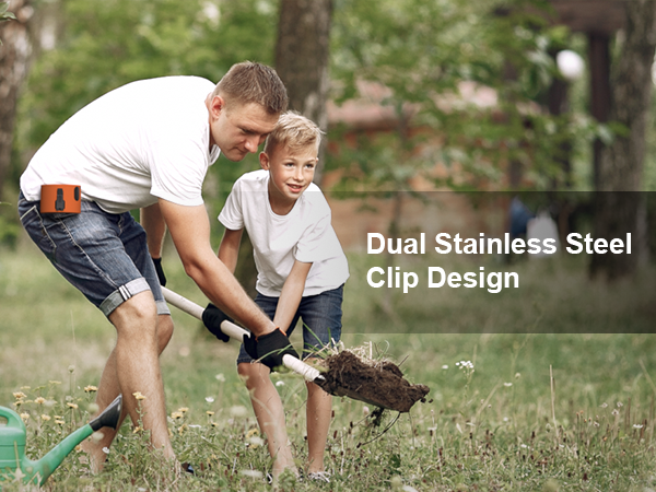 Dual Stainless Steel Clip