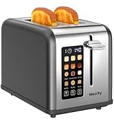 Mecity 2 Slice Touch Screen Toaster, 1.5