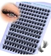 Kiromiro Lash Clusters 10-16mm Cluster Eyelash Extensions Wispy DIY Cluster Lashes Extension 144p...