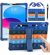 DETUOSI Silicone Case Compatible with iPad (A16) 11th Generation 11 Inch 2025, for iPad 10th Gen ...