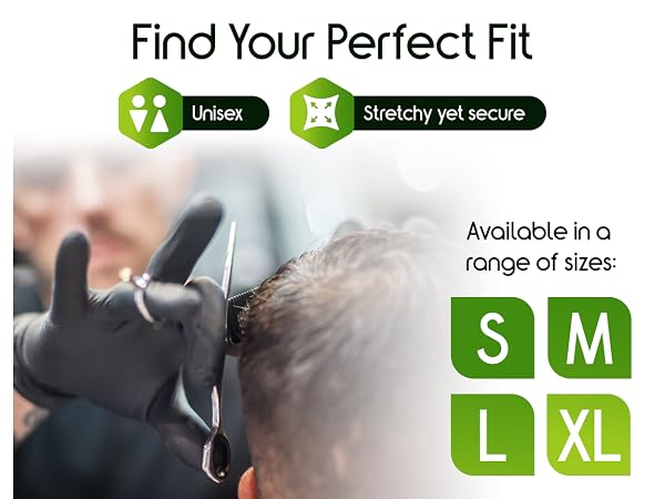 black Nitrile Gloves