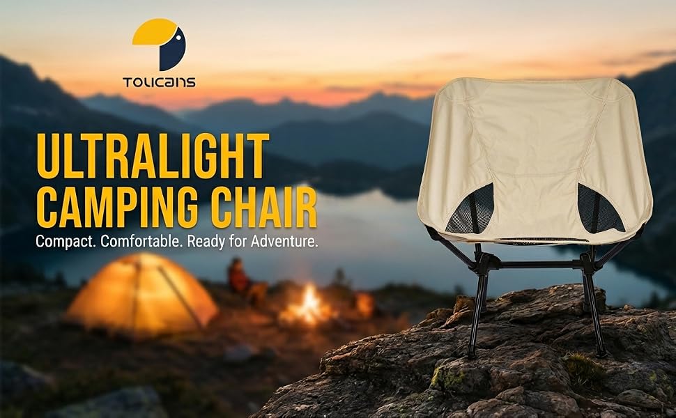 Ultra light camping chair