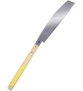 KAKURI Japanese Anahiki Saw for Wood 14" Made in JAPAN, Large Pull Saw for Rough Woodworking, Tim...