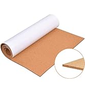 Aitakatta Self-Adhesive Cork Board Roll, 1/8" Thick Cork Boards for Walls, 47"x16" Cork Board Rol...