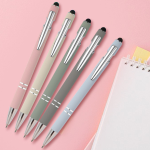 5Pcs Ballpoint pen with stylus tip