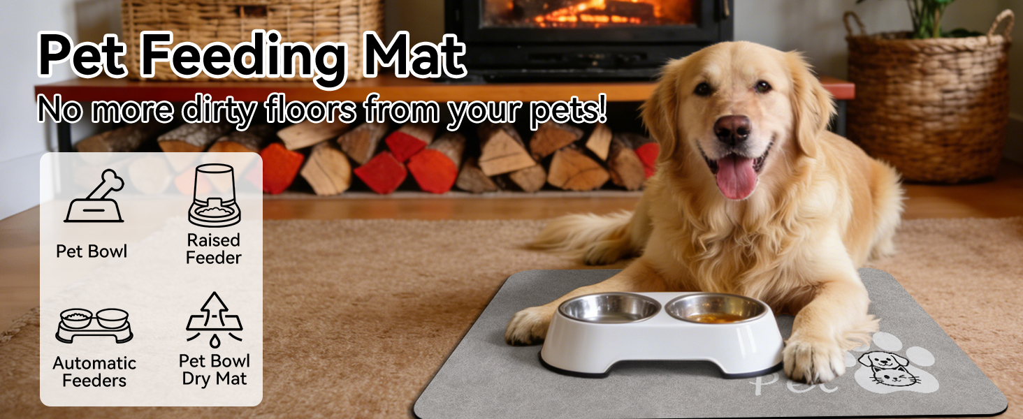 dog food mat