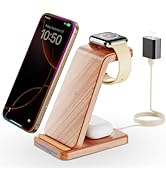 CIYOYO Wireless Charging Station, 3 in 1 Wireless Charger Stand for Multiple Apple Devices, Charg...