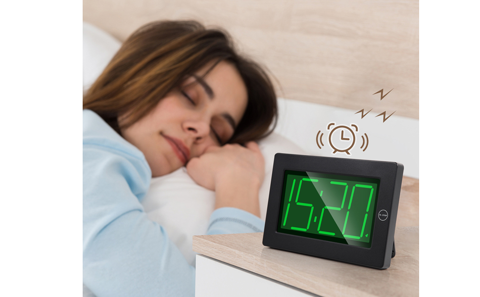 Pefect bedside alarm clock .
