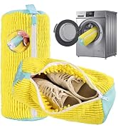 Shoe Washing Machine Bag Reusable Sneakers Tennis Shoe Cleaning Bags for Washing Machine and Drye...