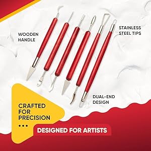 +clay +carving +tools +set