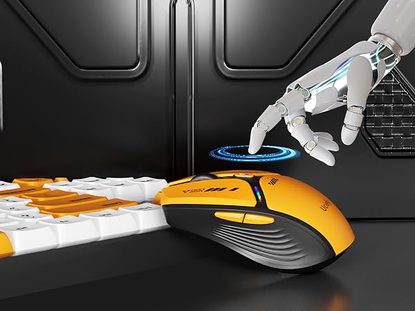 V19 Wireless mouse ergonomic design