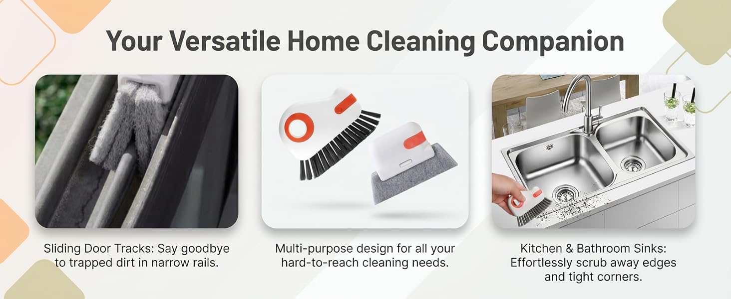 2 in 1 Window Track Cleaner