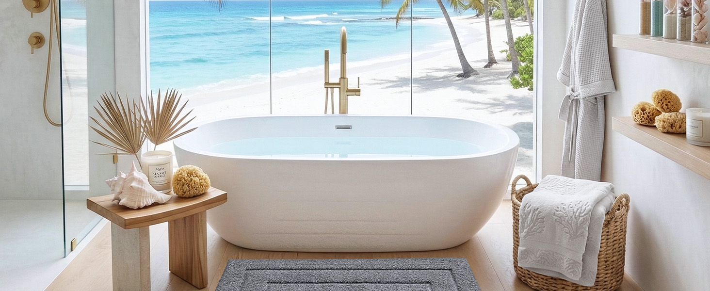 comfortable bath mat