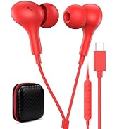 USB C Headphone for Samsung S26 S25 FE S24 A16 A17 Z Wired Earbuds Magnetic | in-Ear Type C Earph...