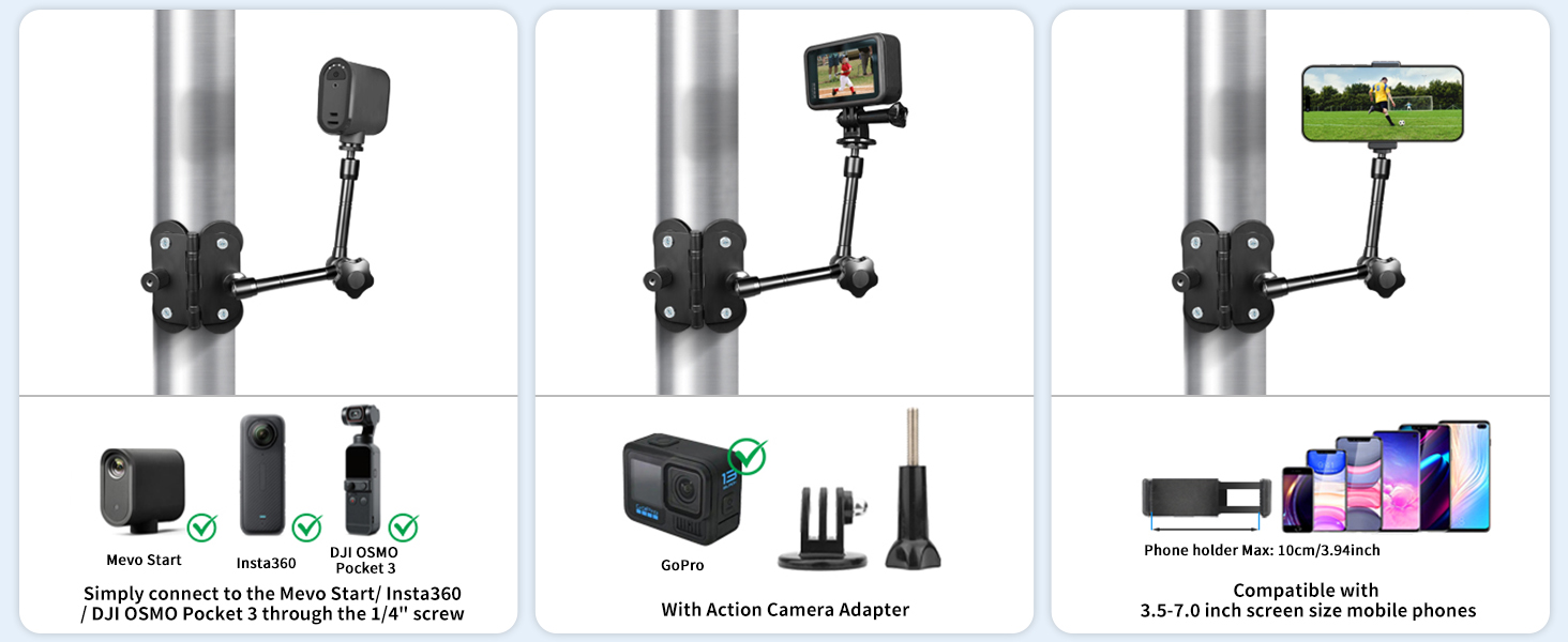 magnetic camera mount