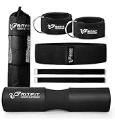 RitFit Barbell Squat Pad, Advanced Neck & Shoulder Ergonomic Protective Pad Support for Squats, L...