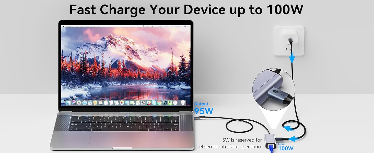 USB C Thunderbolt 4 Cable