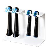 WAYASI Electric Toothbrush Head Holder, Tooth Brushing Holder, Wall Mounted Toothbrush Holders Sh...