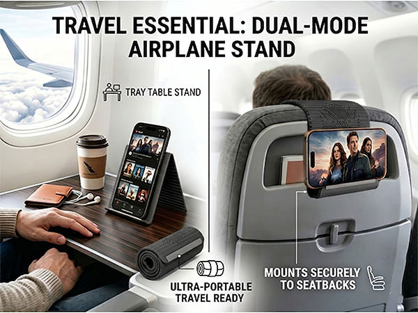Treadmill Foldable Silicone Aluminum Phone Stand