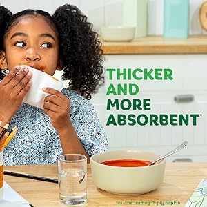 Thicker and More Absorbent