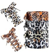 HEHUAtech Leopard Print Shoelaces, Pattern Shoe Laces, Animal Print Camouflage Shoestring