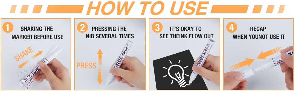 white tire marker permanent?white permanent fabric marker?permanent markers for glass