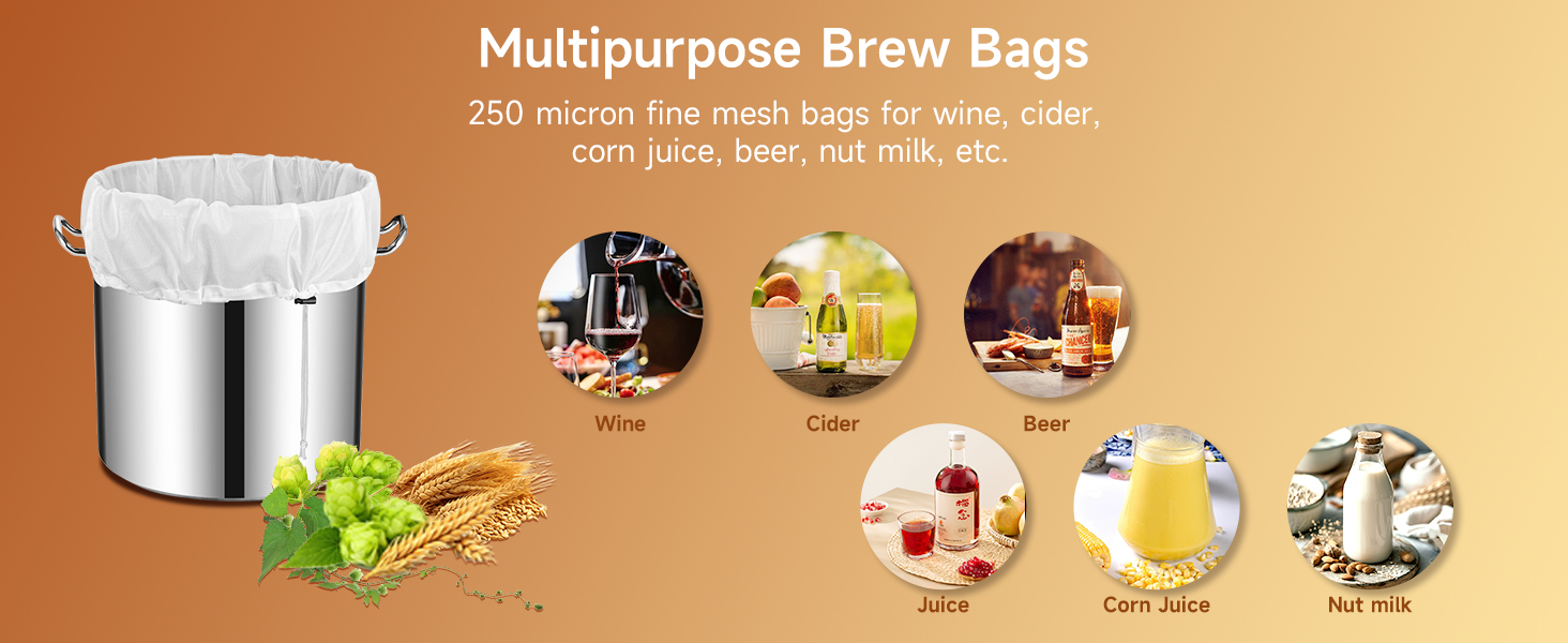 mesh bags drawstring