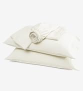 PHF Cooling Sheets Set Queen Size, Rayon Derived from Bamboo & Polyester, Breathable & Wrinkle Fr...