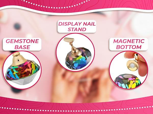Nail Art Practice Stands