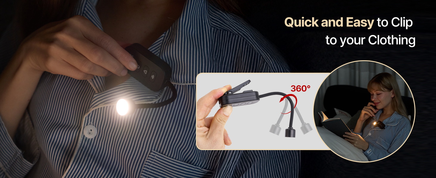 clip on light for clothes
