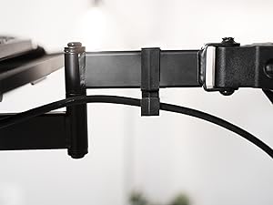 Pole clamp keyboard trayCABLE