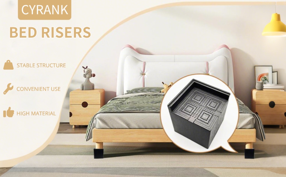 Adjustable Furniture Risers