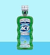 ACT Anticavity Fluoride Mouthwash with Zero Alcohol, Prevents Cavities, Freshens Breath & Strengt...